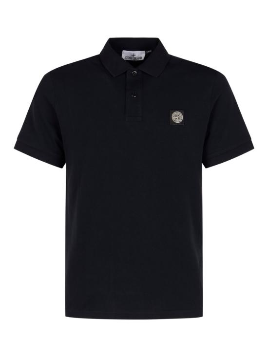 26FW 스톤 아일랜드 오가닉 코튼 피케 폴로 셔츠 2200008 S0017V0020 NAVY BLUE