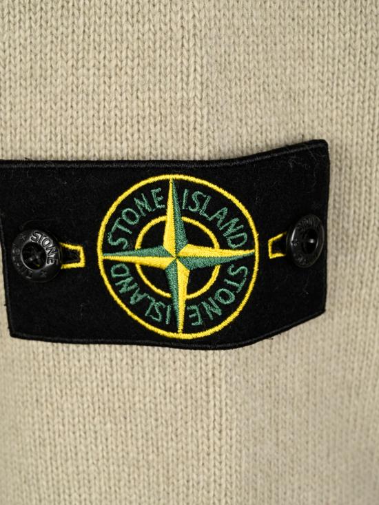 26FW 스톤 아일랜드 램스울 하프집 점퍼 5100040 S00A3V0095 SAND - STONE ISLAND