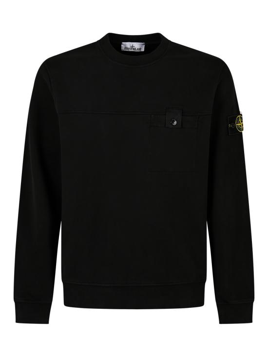 26FW 스톤 아일랜드 긴팔 티셔츠 6100038 S0A20V0029 BLACK - STONE ISLAND