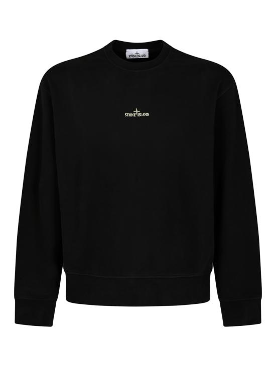 26FW 스톤 아일랜드 긴팔 티셔츠 6100039 S0477V0029 BLACK
