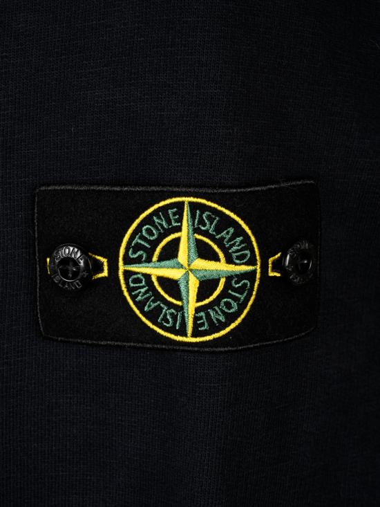 26FW 스톤 아일랜드 폴로 티셔츠 6100054 S0458V0020 NAVY BLUE - STONE ISLAND