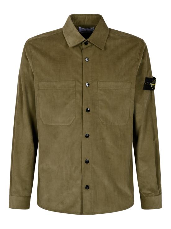26FW 스톤 아일랜드 코듀로이 오버셔츠 자켓 1200042 S0144V005G MILITARY GREEN - STONE ISLAND