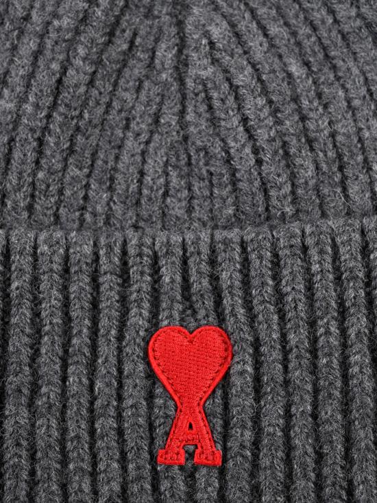 26FW 아미 모자 BFUHA116 018084 GRIS CHINE ROUGE - AMI