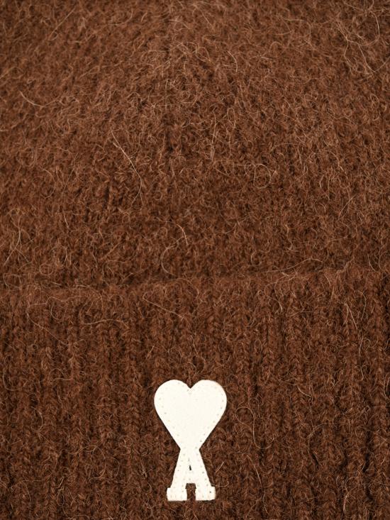 26FW 아미 모자 UBO005 KN0135A362 MARRON CHOCOLAT ECRU - AMI