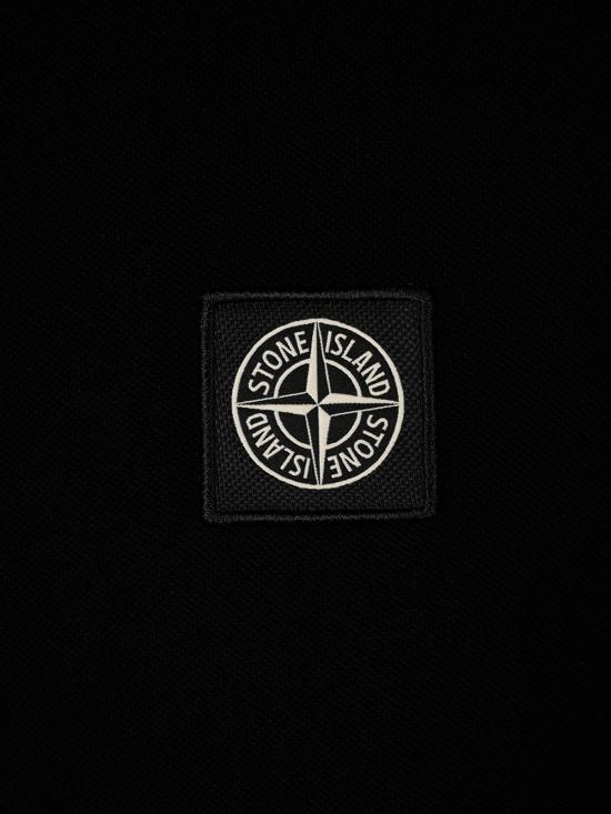 26FW 스톤 아일랜드 폴로 티셔츠 2200010 S0018V0029 BLACK - STONE ISLAND