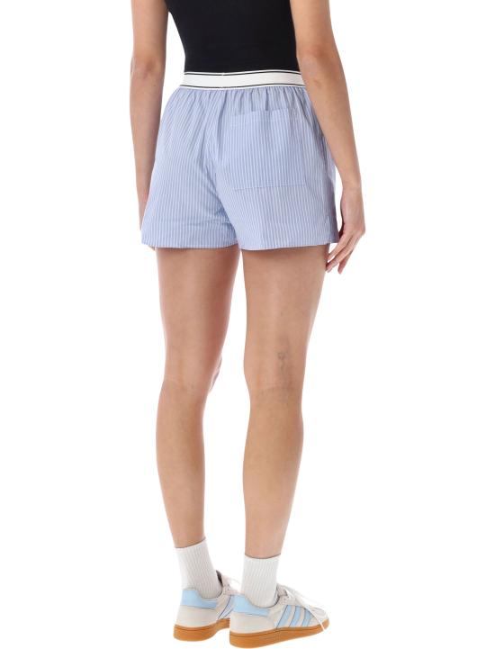 26FW 스포티앤리치 숏팬츠 SH01583300ST08 3916 LIGHT BLUE STRIPE - SPORTY & RICH