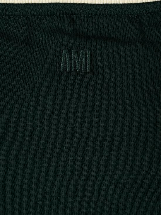 26FW 아미 셔츠 UTS418 JE0272A244 VERT BOUTEILLE IVOIRE - AMI