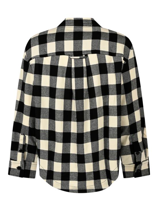 26FW 아미 셔츠 USH875 WV0220A210 IVOIRE NOIR - AMI