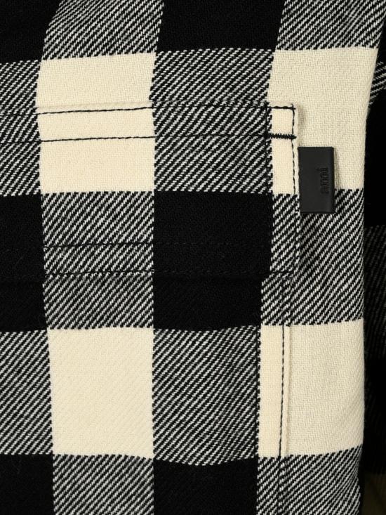26FW 아미 셔츠 USH875 WV0220A210 IVOIRE NOIR - AMI