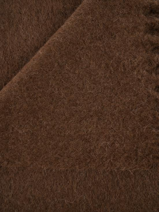 26FW 아미 알파카 아미 드 꾀흐 스카프 USF673 AW00042221 MARRON CHOCOLAT - AMI
