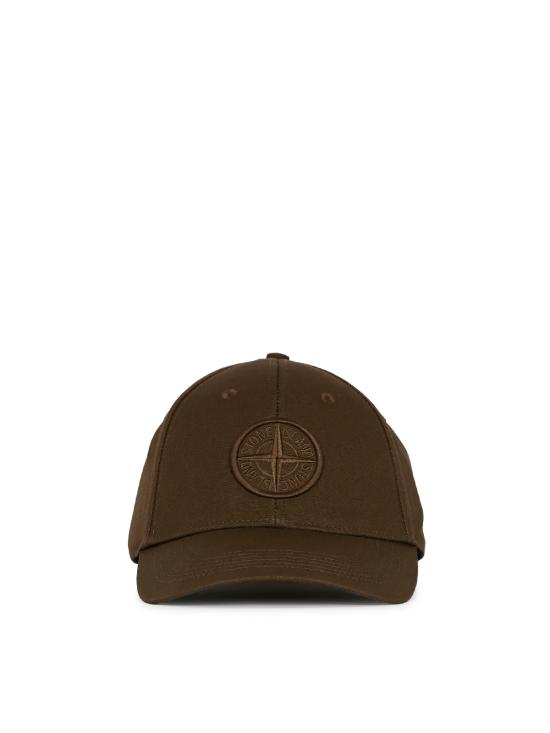 26FW 스톤 아일랜드 로고 베이스볼 캡 9100013 S0248V0054 MILITARY GREEN