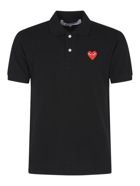 26FW 꼼데가르송 폴로 티셔츠 T006 0511 BLACK - COMME DES GARCONS