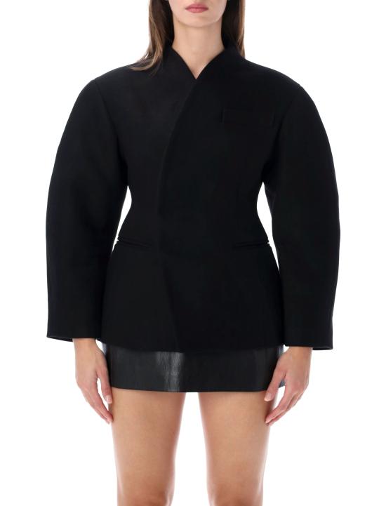 26FW 라 피신 수트 자켓 LF262WJ001PN023 999 NERO