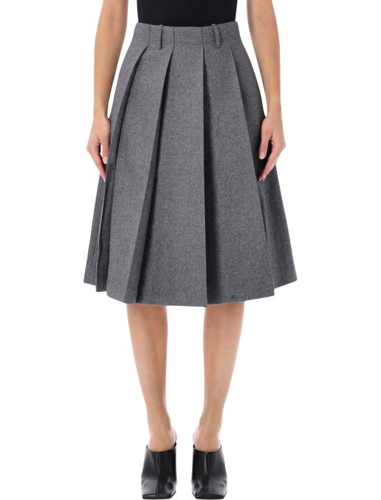 26FW 라 피신 미디 스커트 LF261WN002PN013 100 MEDIUM GREY