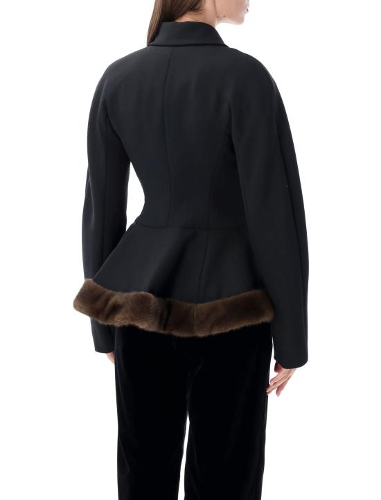 26FW 스텔라 맥카트니 수트 자켓 6502093UI654 1000 NERO - STELLA MCCARTNEY