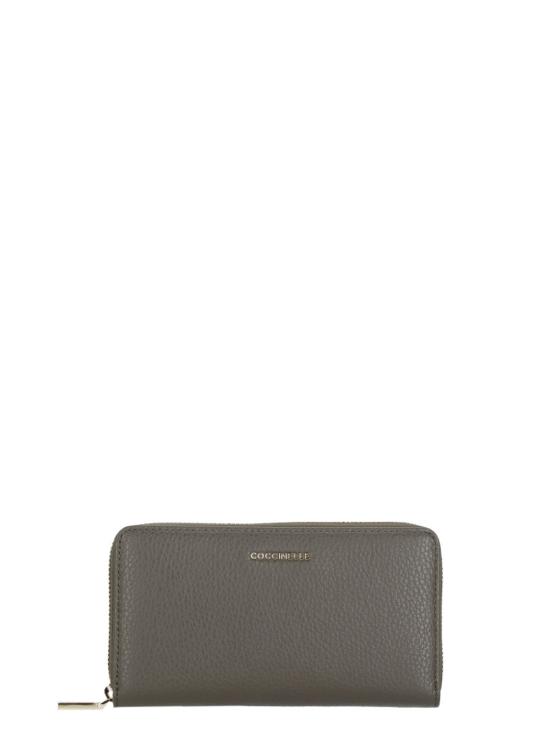 26FW 코치넬리 지갑 E2MW5113201 METALLIC SOFTW25 BROWN
