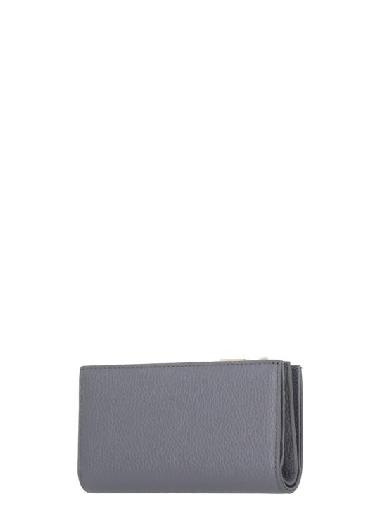 26FW 코치넬리 메탈릭 라지 월렛 E2MW511F101 METALLIC SOFTY18 GREY - COCCINELLE