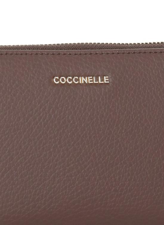 26FW 코치넬리 지갑 E2MW5113201 METALLIC SOFTR49 BURGUNDY - COCCINELLE