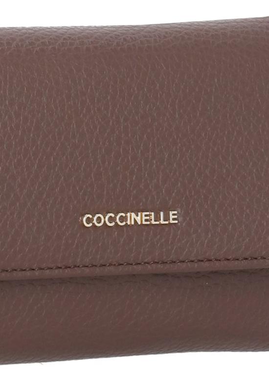 26FW 코치넬리 지갑 E2MW5116601 METALLIC SOFTR49 BURGUNDY - COCCINELLE