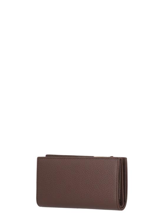 26FW 코치넬리 메탈릭 라지 월렛 E2MW511F101 METALLIC SOFTR49 BURGUNDY - COCCINELLE