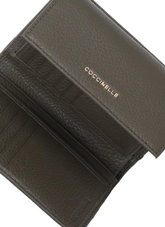 26FW 코치넬리 지갑 E2MW5116601 METALLIC SOFTW25 BROWN - COCCINELLE