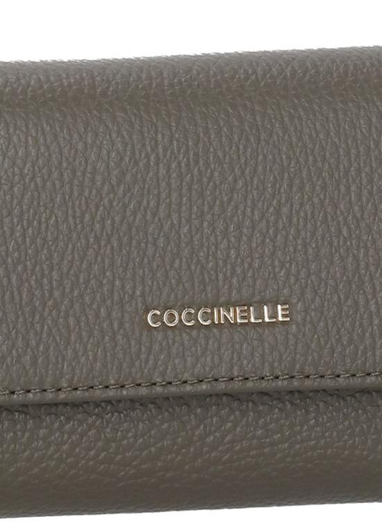 26FW 코치넬리 지갑 E2MW5116601 METALLIC SOFTW25 BROWN - COCCINELLE