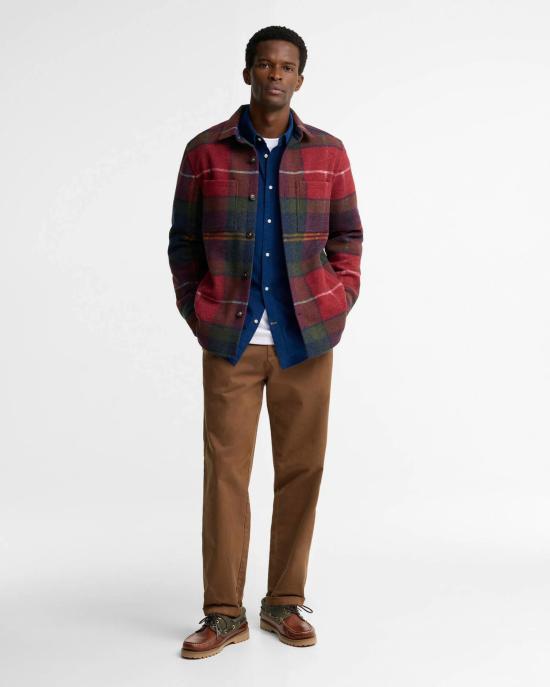 26FW 바버 수트 자켓 MOS0511 MOS TN69 WINTER BERRY TARTAN - BARBOUR