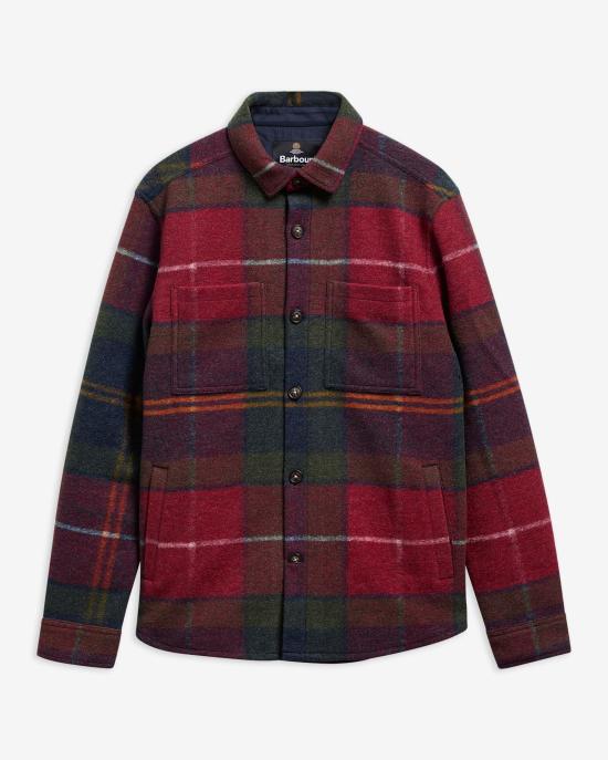 26FW 바버 수트 자켓 MOS0511 MOS TN69 WINTER BERRY TARTAN
