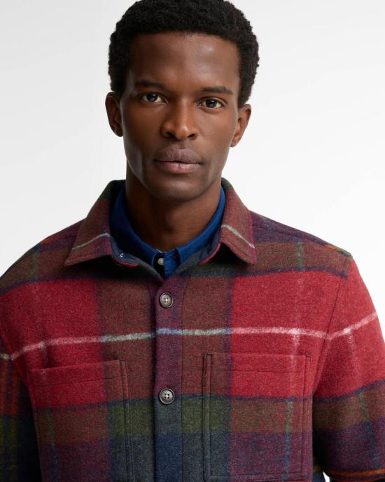 26FW 바버 수트 자켓 MOS0511 MOS TN69 WINTER BERRY TARTAN - BARBOUR