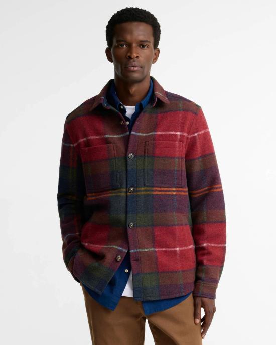 26FW 바버 수트 자켓 MOS0511 MOS TN69 WINTER BERRY TARTAN - BARBOUR