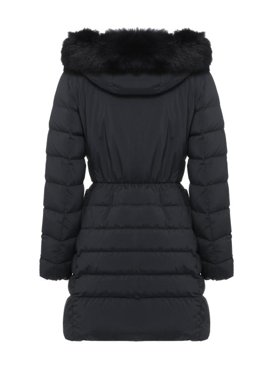 26FW 페트레이 세리올라 ML 06 하이칼라 퍼 롱 다운 재킷 PED5458 01190986808 BLACK - PEUTEREY