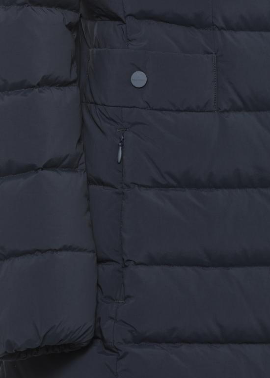 26FW 페트레이 세리올라 ML 06 하이칼라 퍼 롱 다운 재킷 PED5458 01190986215 BLUE - PEUTEREY