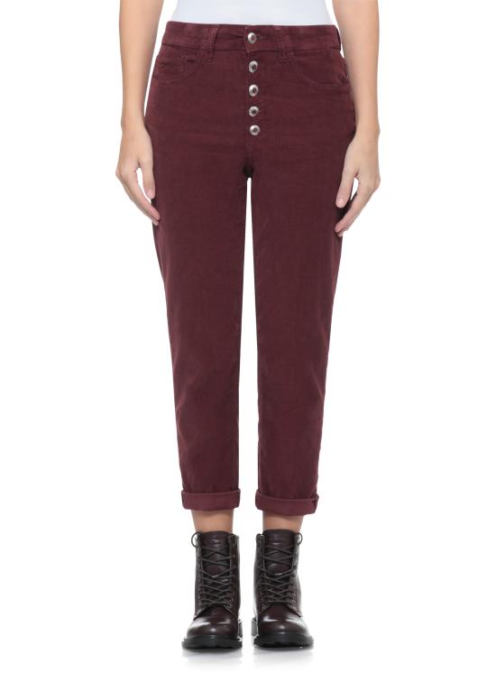 26FW 돈답 데님 팬츠 DP268B VS0030D BM5547 BURGUNDY - DONDUP