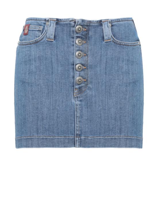 26FW 돈답 미디 스커트 G660B DS0397DXL2800 BLUE