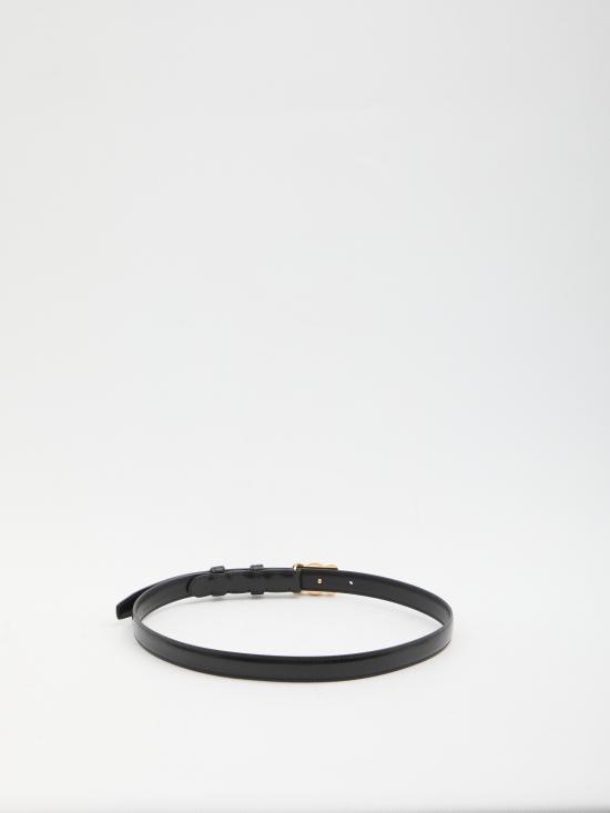 26FW 셀린느 스몰 18mm 트리옹프 벨트 45AX63A01 BLACK - CELINE