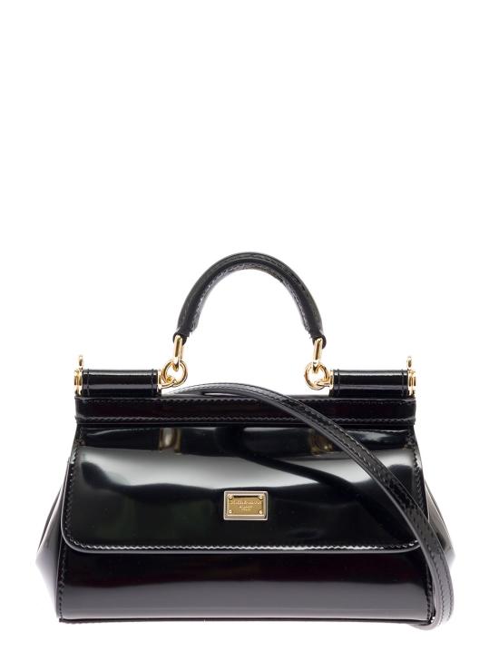 26FW 돌체앤가바나 SICILY 시실리 스몰 핸드백 BB7116A103780999 Black
