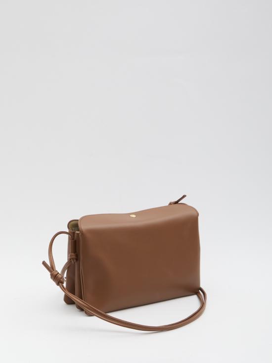 26FW 셀린느 트리오 플랩백 스무스 램스킨 10P862O86 BROWN - CELINE