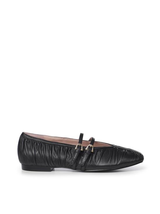 26FW 코치넬리 플랫 슈즈 E4V6H190101 001 BLACK