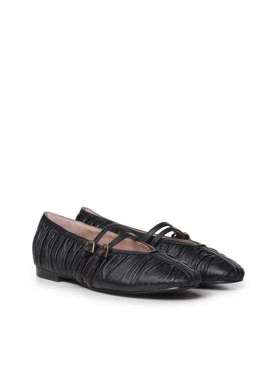 26FW 코치넬리 플랫 슈즈 E4V6H190101 001 BLACK - COCCINELLE
