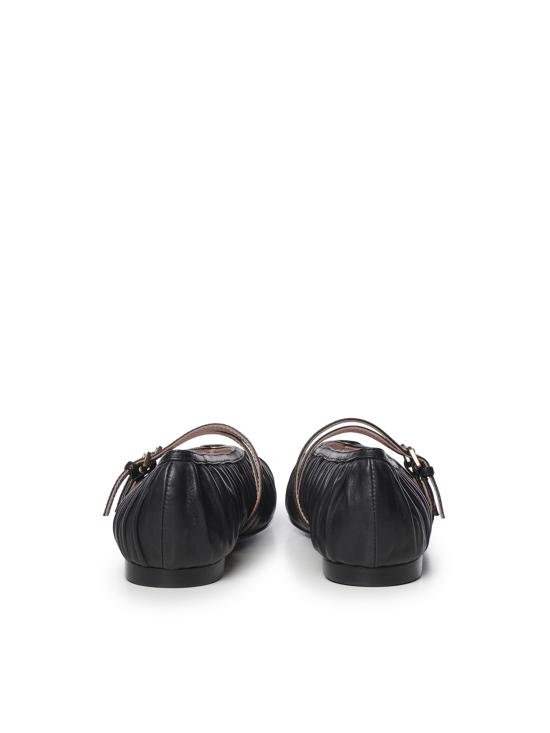 26FW 코치넬리 플랫 슈즈 E4V6H190101 001 BLACK - COCCINELLE