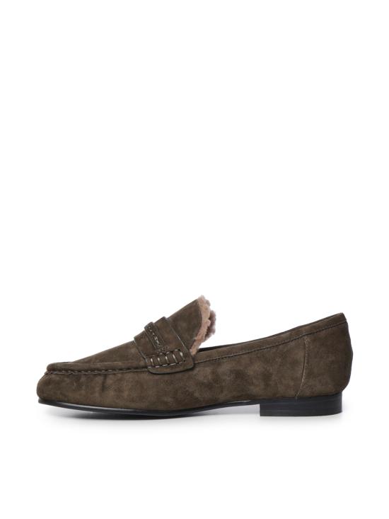 26FW 코치넬리 로퍼 E4VHN160101 428 MUD BEIGE - COCCINELLE