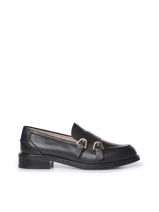 26FW 코치넬리 로퍼 E4VTF380101 001 BLACK