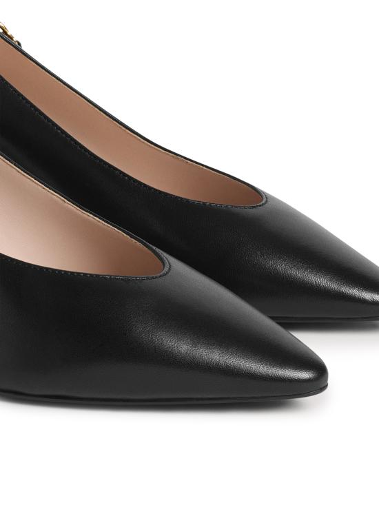 26FW 코치넬리 힐/펌프스 E4VTK130101 001 BLACK - COCCINELLE