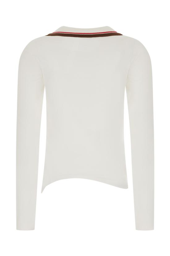26FW 비비안웨스트우드 폴로 티셔츠 1H010007J00AU A401 WHITE - VIVIENNE WESTWOOD