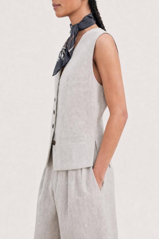  브루넬로 쿠치넬리 베스트 i156279 BEIGE - BRUNELLO CUCINELLI