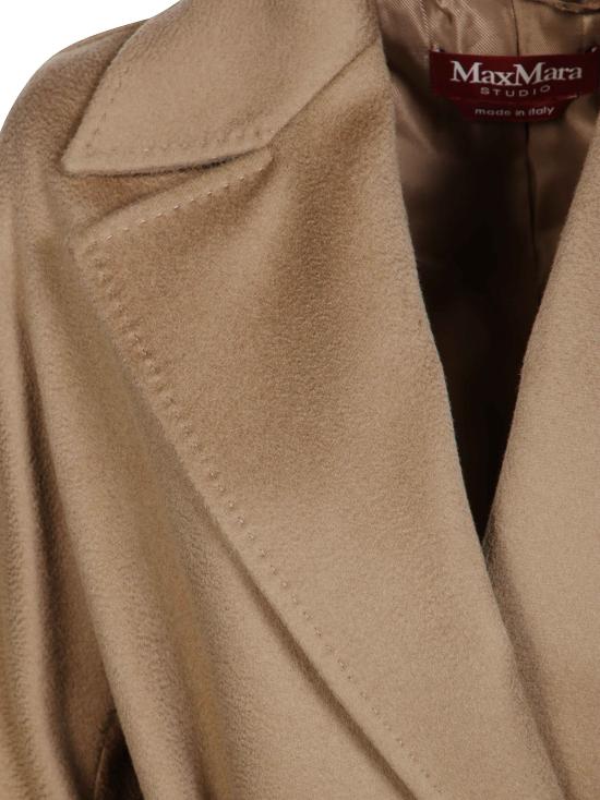 26FW 막스마라 스튜디오 트렌치 코트 2626016172600 095 MARRONE - MAX MARA STUDIO
