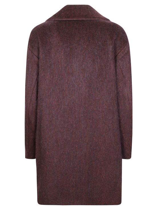26FW 위켄드막스마라 트렌치 코트 2625016062600 012 BORDEAUX - WEEKEND MAX MARA