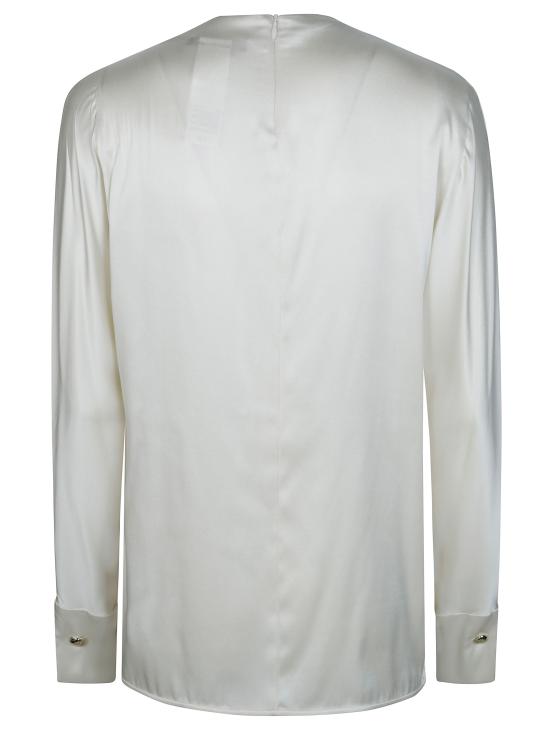 26FW 막스마라 스튜디오 셔츠 2626196022600 095 BIANCO - MAX MARA STUDIO