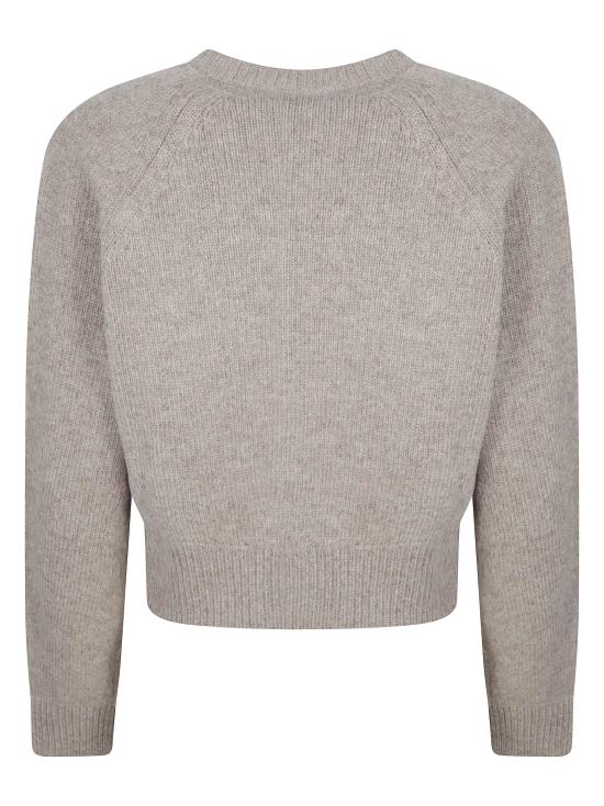 26FW 위켄드막스마라 옹브로사 울 크루넥 가디건 2625346062600 004 MARRONE - WEEKEND MAX MARA