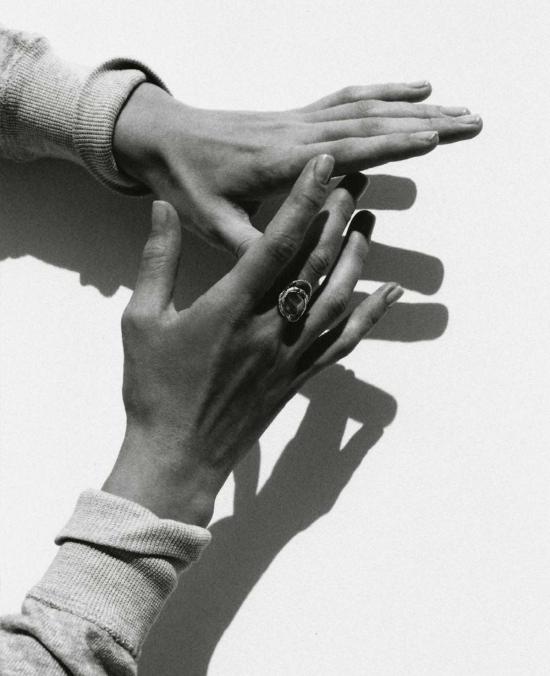  파스칼 몽부아쟁 반지 파스칼 몬부아신 가이아 링 라브라도라이트 - PASCALE MONVOISIN
